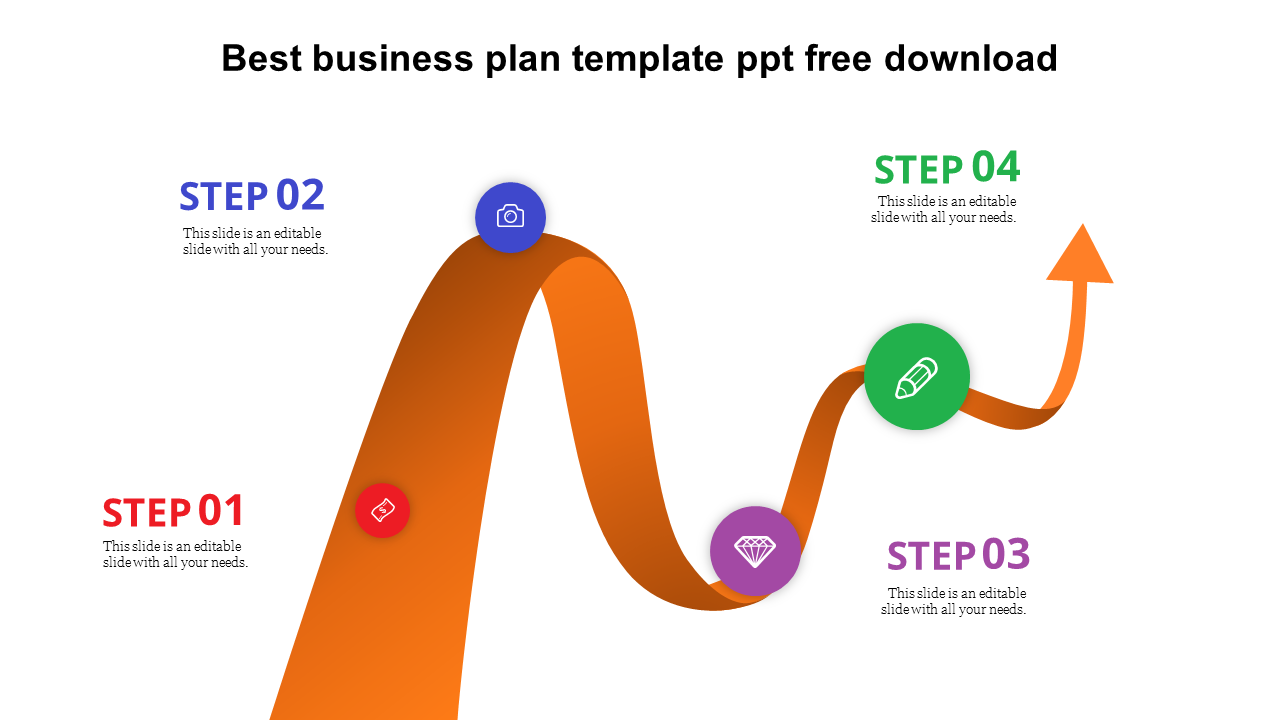 best-business-plan-template-ppt-free-download-four-node